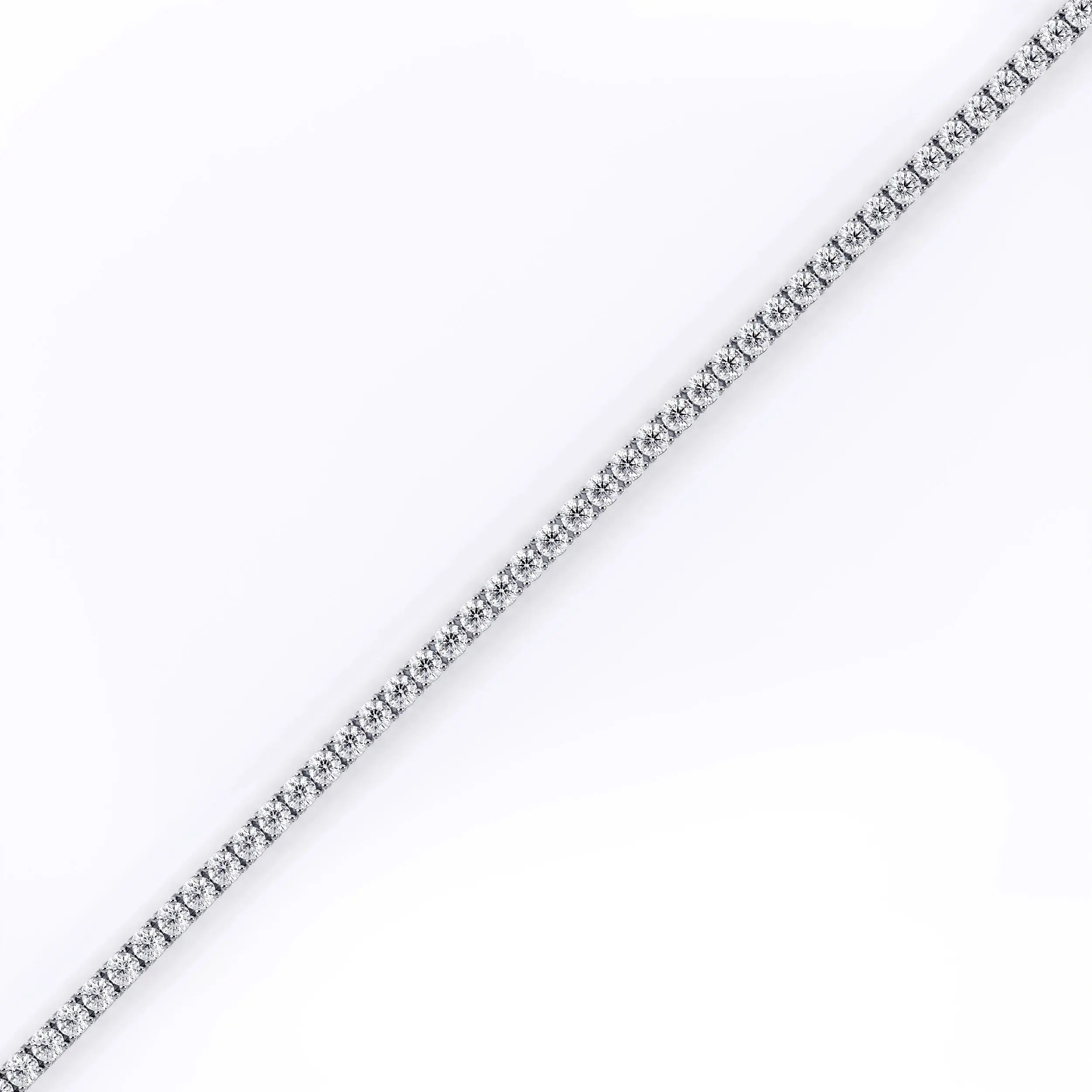 Diamond Tennis Bracelet for Women - 2mm (925 Sterling Silver) La Stella Jewels