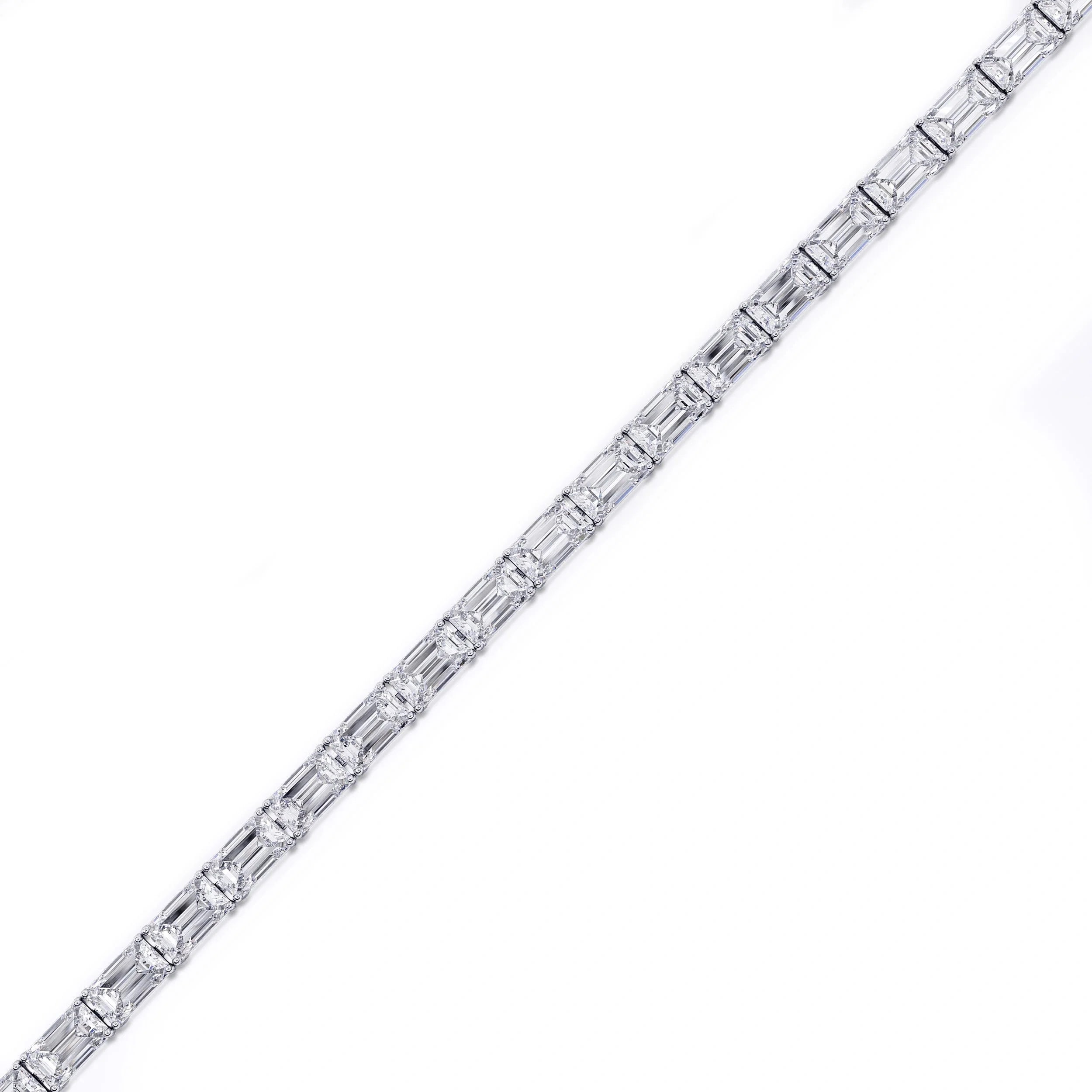 Emerald_cut_diamond_bracelet La Stella Jewels