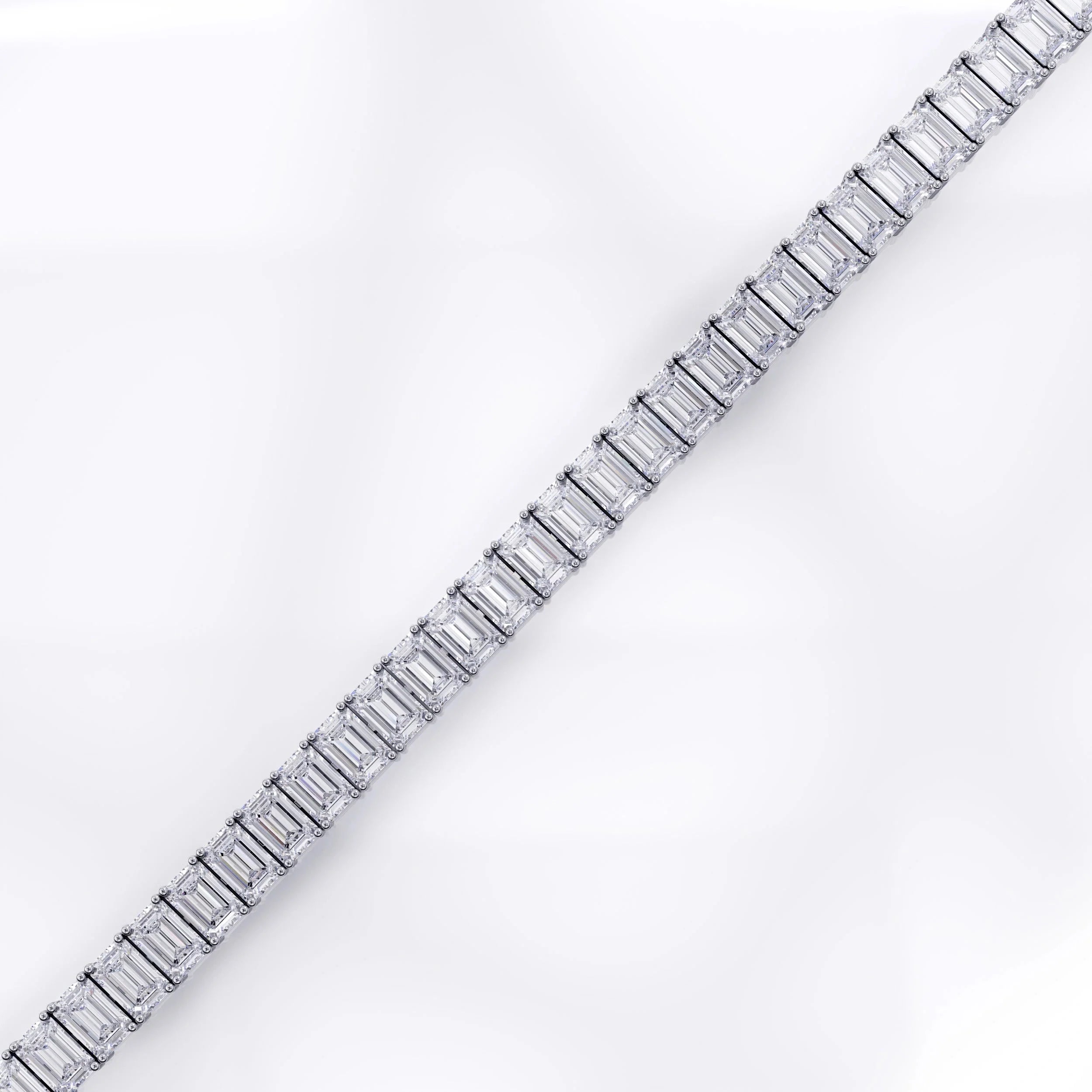 Emerald_tennis_bracelet_silver La Stella Jewels