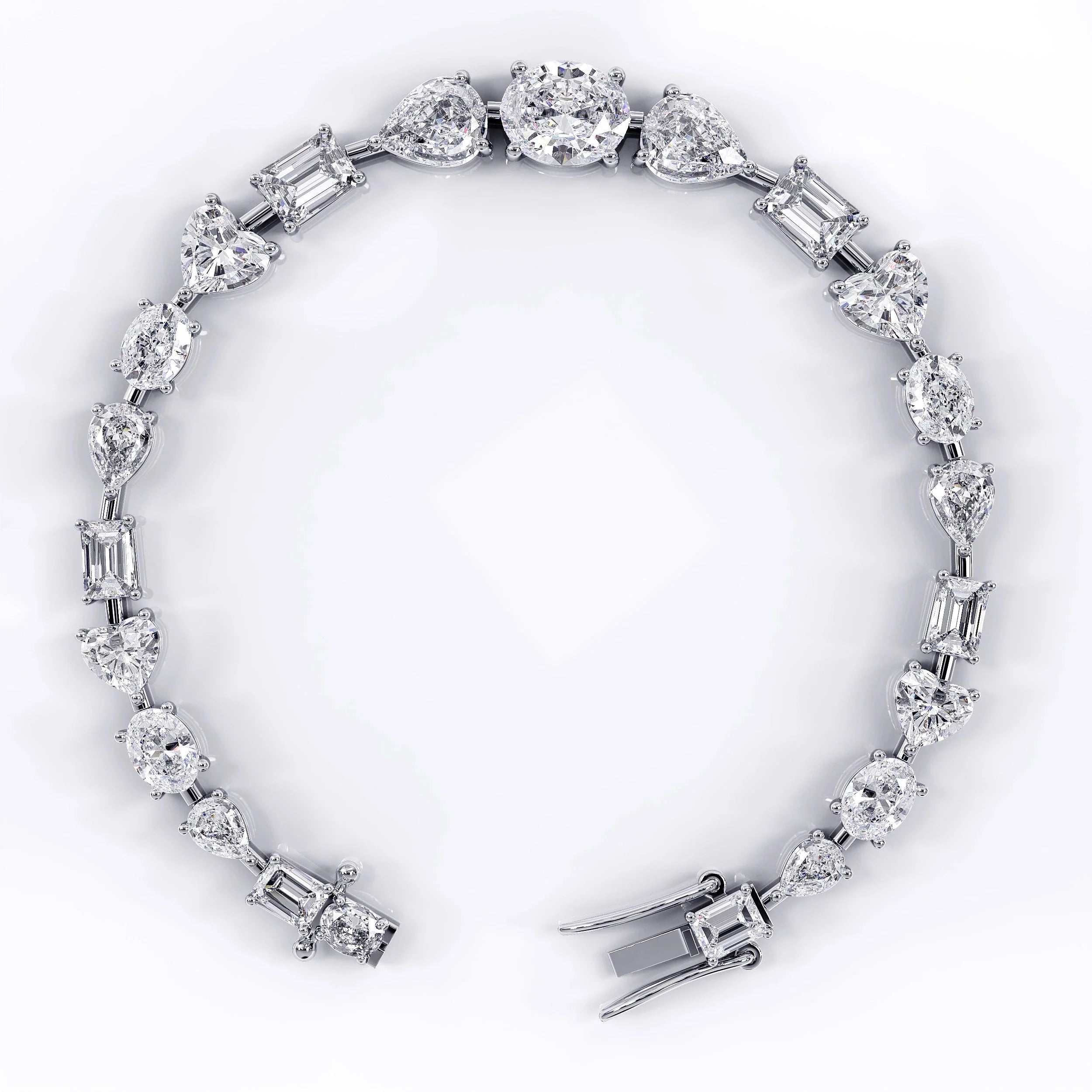 Mixed_diamond_bracelet La Stella Jewels
