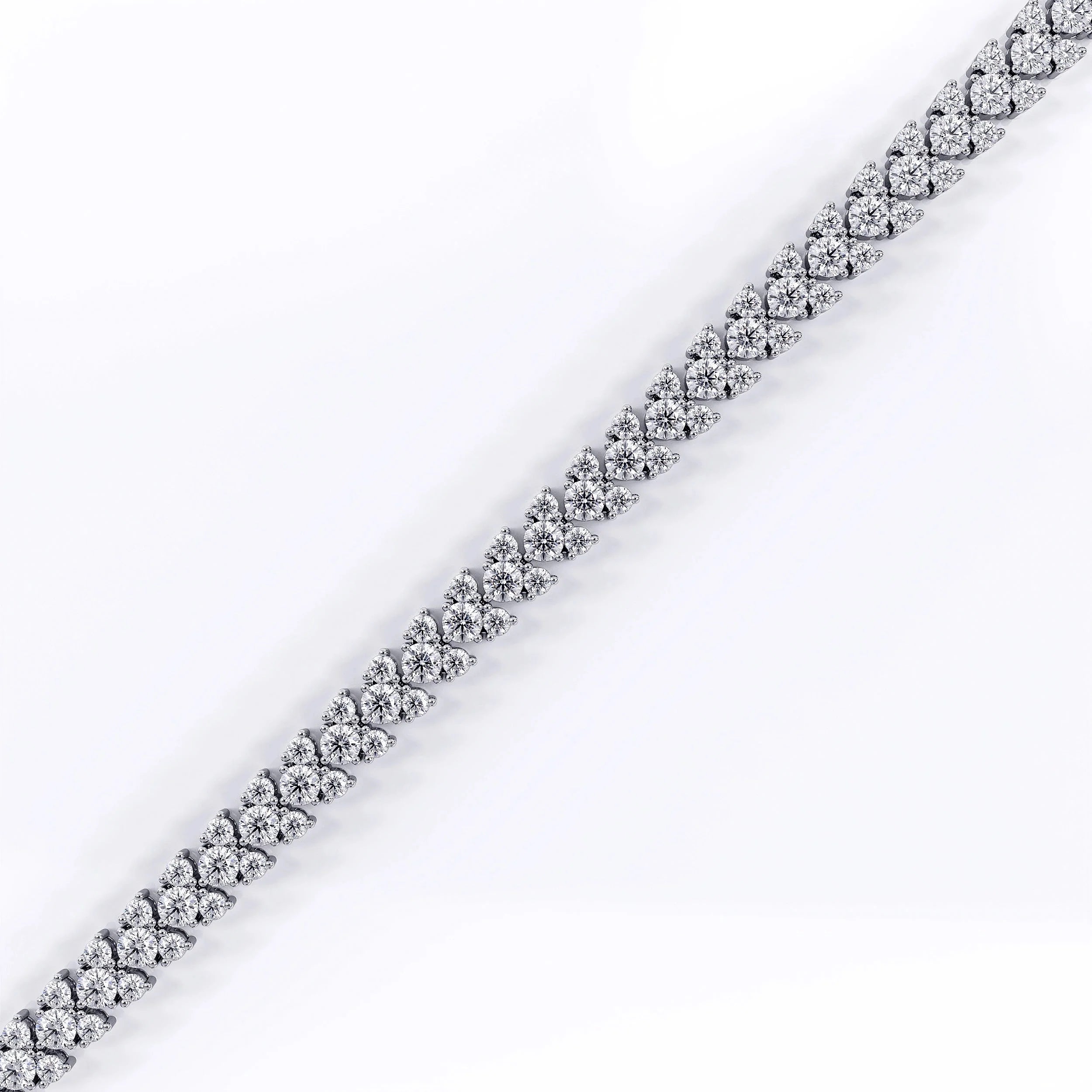 Tennis_bracelet_with_heart La Stella Jewels