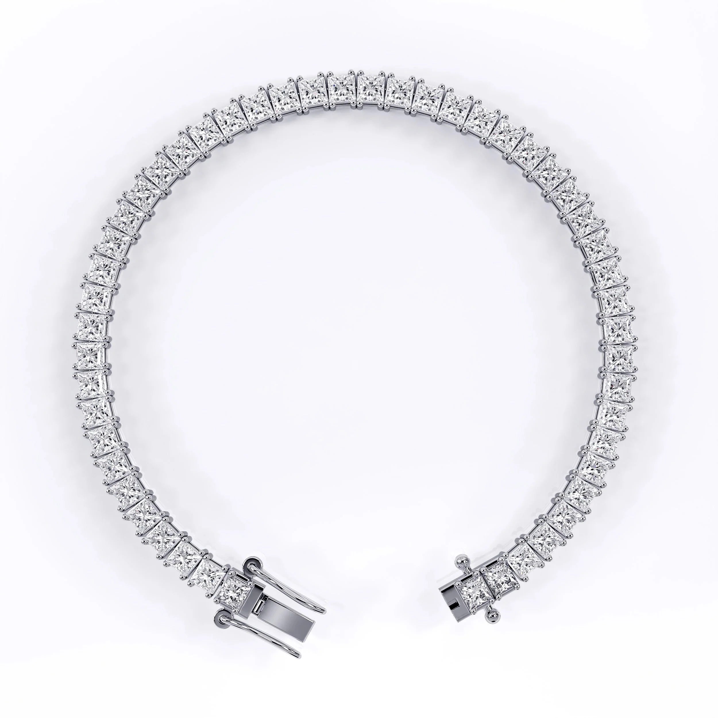 tennis_bracelet_princess_cut La Stella Jewels