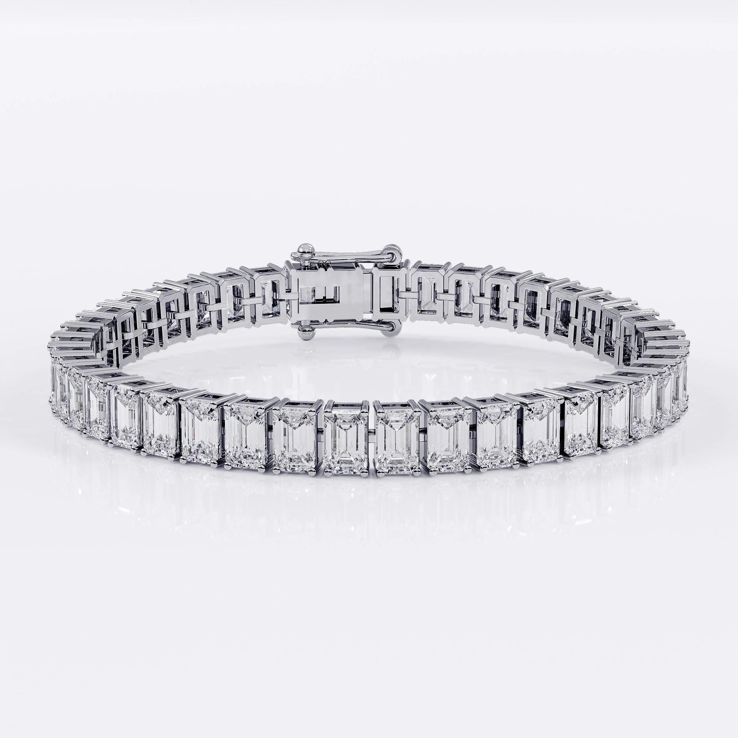 Emerald_cut_Tennis_Bracelet_for_women La Stella Jewels