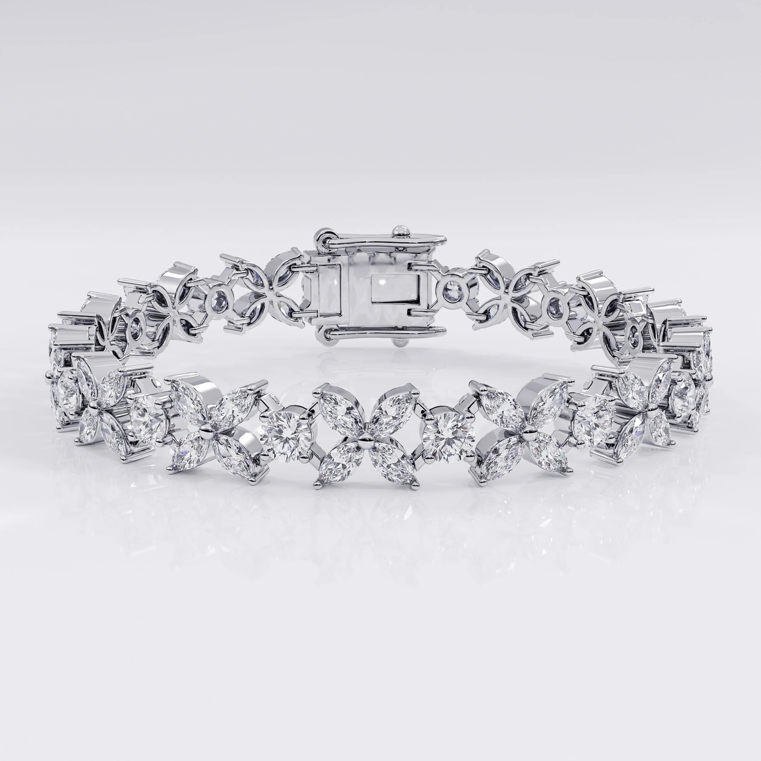 Flower_diamond_bracelet La Stella Jewels