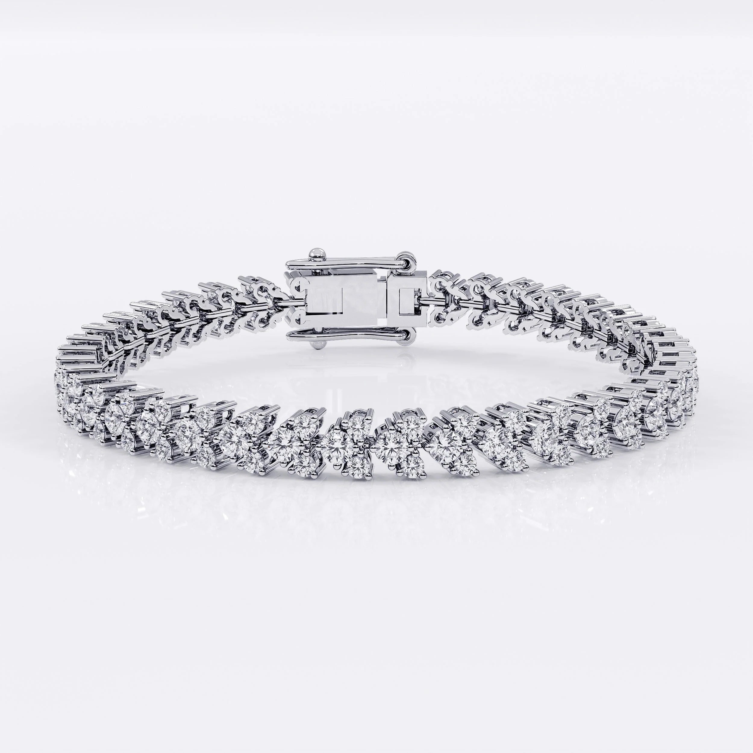 Tennis_bracelet_heart La Stella Jewels